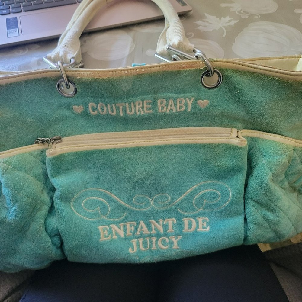 Juicy couture diaper bag